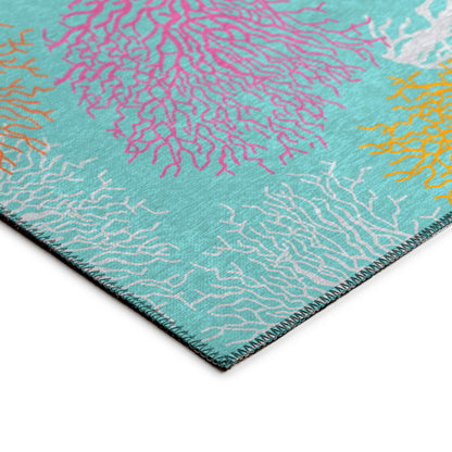 Dalyn Rugs Seabreeze  Teal  Coastal