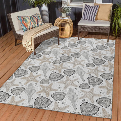 Dalyn Rugs Seabreeze  Silver  Coastal