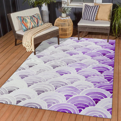 Dalyn Rugs Seabreeze  Violet  Coastal
