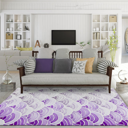 Dalyn Rugs Seabreeze  Violet  Coastal