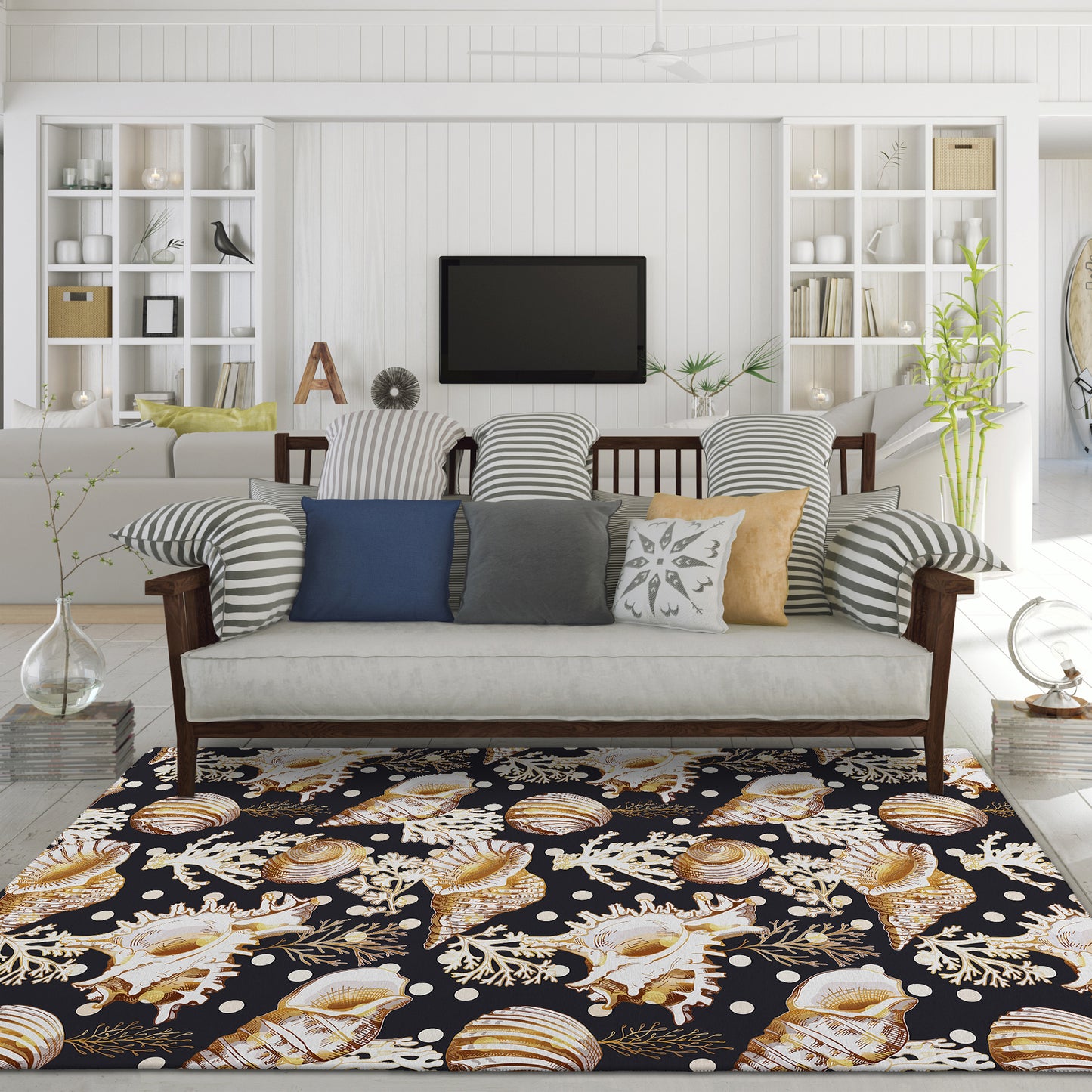 Dalyn Rugs Seabreeze  Black  Coastal
