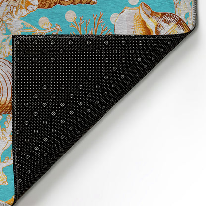 Dalyn Rugs Seabreeze  Teal  Coastal