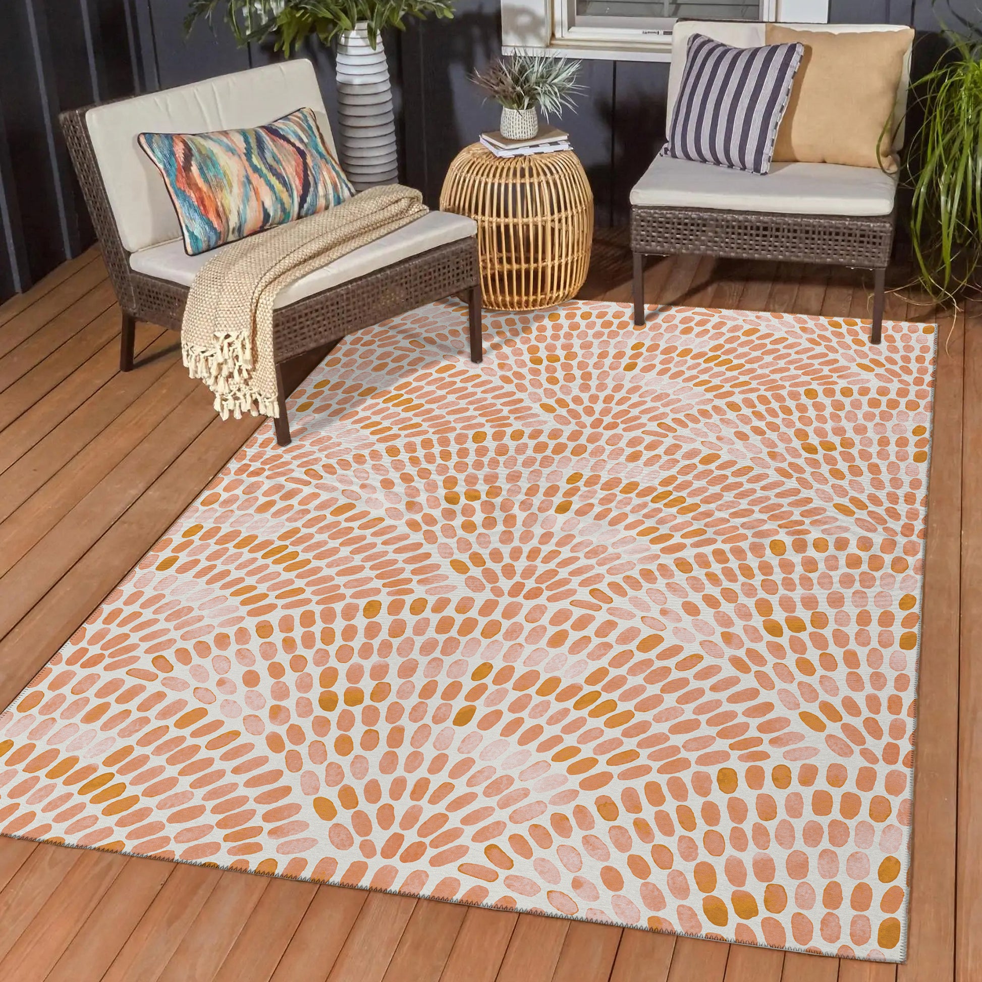 Dalyn Rugs Seabreeze  Salmon  Coastal