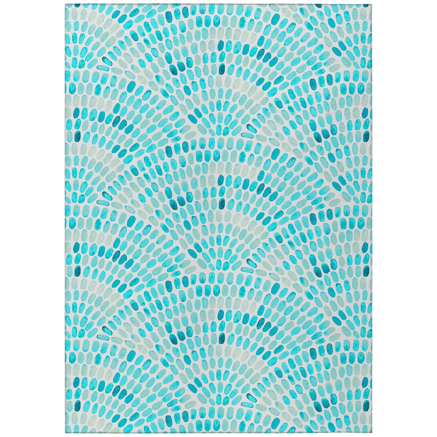 Dalyn Rugs Seabreeze  Teal  Coastal