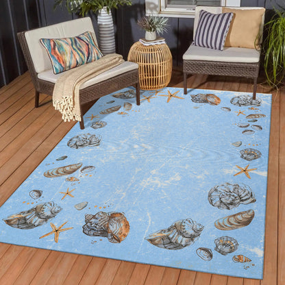 Dalyn Rugs Seabreeze  Denim  Coastal