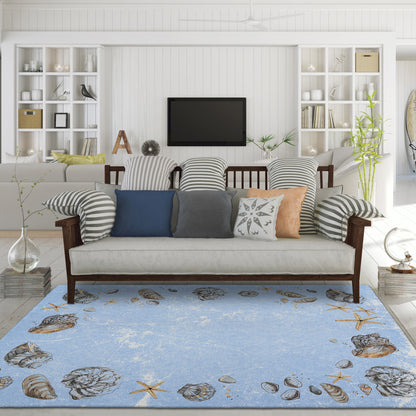 Dalyn Rugs Seabreeze  Denim  Coastal