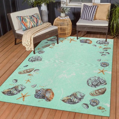 Dalyn Rugs Seabreeze  Lagoon  Coastal