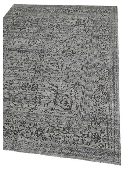 Artisan Serenade Grey Charcoal Transitional Knotted Rug - Rugs - Artisan - Atlanta Designer Rugs