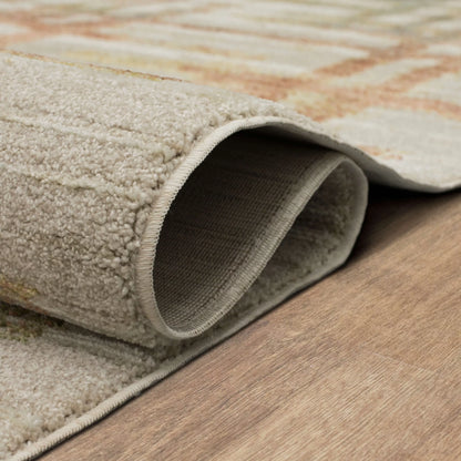 Karastan Memento  Beige  Modern/Contemporary