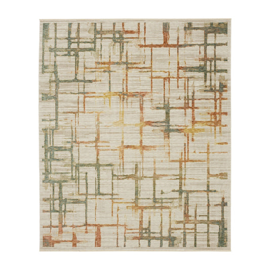 Karastan Memento  Beige  Modern/Contemporary