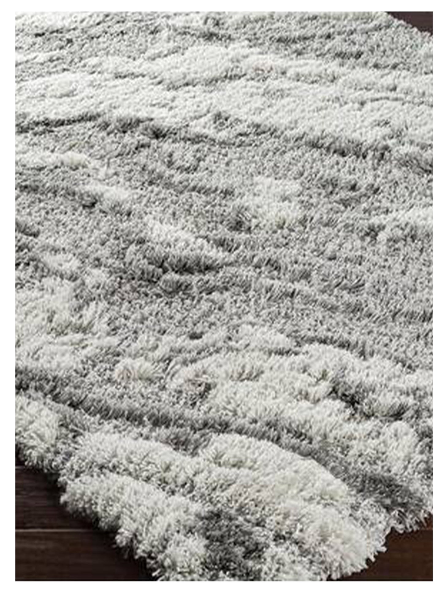 Surya Alta Shag ASG-2301 Gray Modern Machine Woven Rug