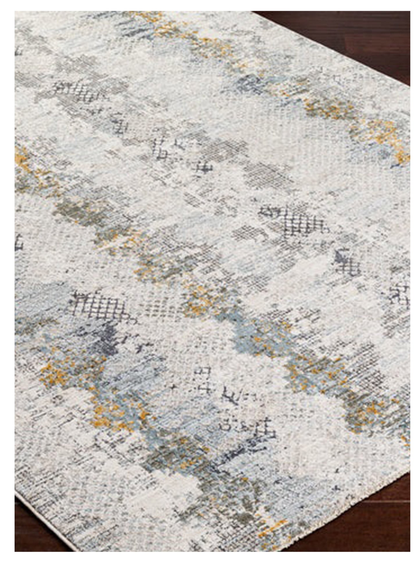 Surya Dresden DRE-2303 Off-White Modern Machine Woven Rug