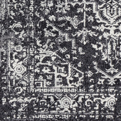 Surya Harput HAP-1087 Black Traditional Machine Woven Rug