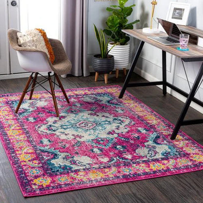 Surya Harput HAP-1116 Fuchsia Traditional Machine Woven Rug