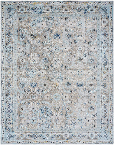 Surya Hassler HSL-2301 Light Slate Traditional Machine Woven Rug