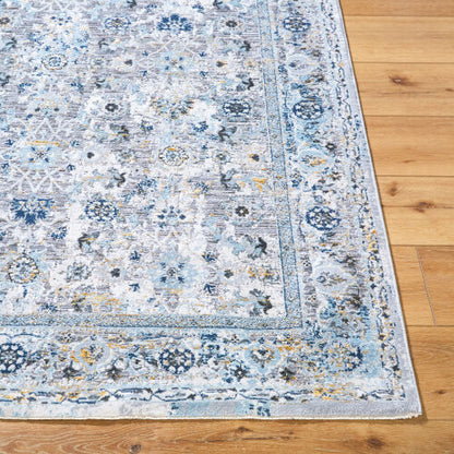 Surya Hassler HSL-2302 Light Slate Traditional Machine Woven Rug