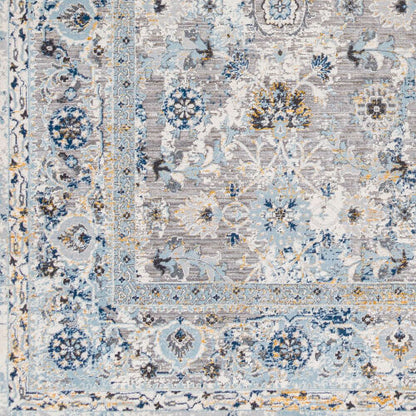 Surya Hassler HSL-2302 Light Slate Traditional Machine Woven Rug