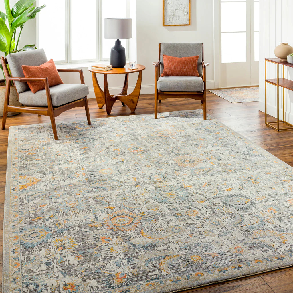 Surya Hassler HSL-2303 Taupe Traditional Machine Woven Rug