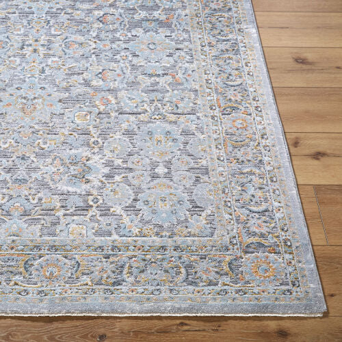 Surya Hassler HSL-2304 Light Slate Traditional Machine Woven Rug
