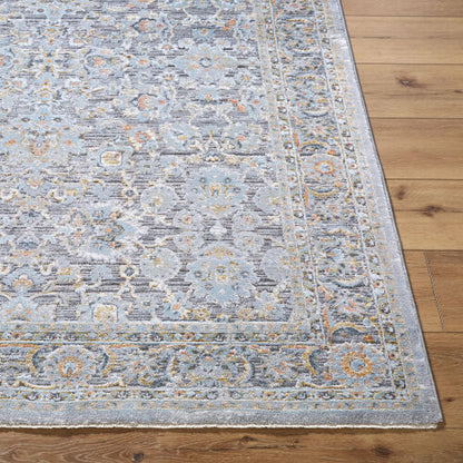 Surya Hassler HSL-2304 Light Slate Traditional Machine Woven Rug