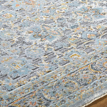 Surya Hassler HSL-2304 Light Slate Traditional Machine Woven Rug