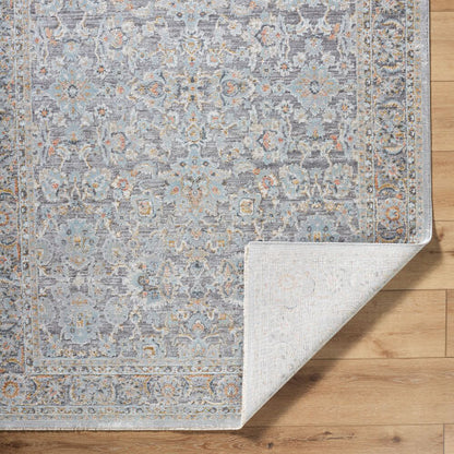 Surya Hassler HSL-2304 Light Slate Traditional Machine Woven Rug