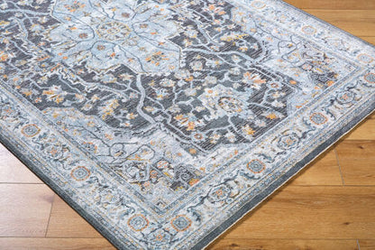 Surya Hassler HSL-2305 Charcoal Traditional Machine Woven Rug