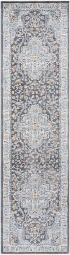 Surya Hassler HSL-2305 Charcoal Traditional Machine Woven Rug