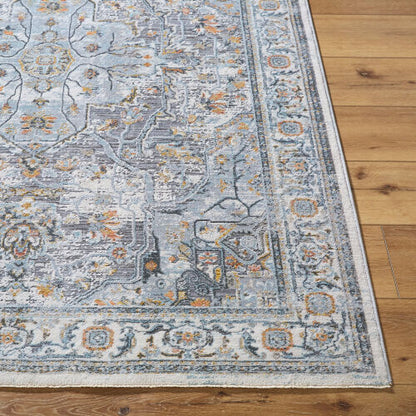 Surya Hassler HSL-2306 Light Slate Traditional Machine Woven Rug