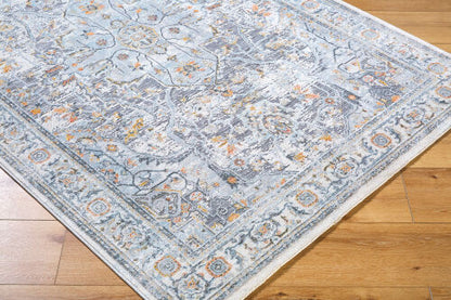 Surya Hassler HSL-2306 Light Slate Traditional Machine Woven Rug