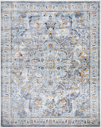 Surya Hassler HSL-2306 Light Slate Traditional Machine Woven Rug