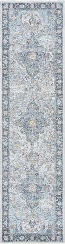 Surya Hassler HSL-2307 Light Slate Traditional Machine Woven Rug