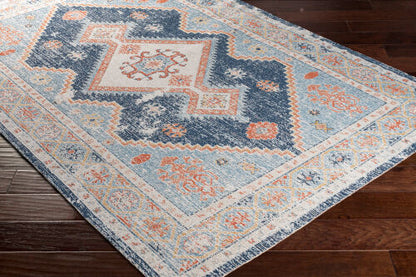 Surya Huntington Beach HTB-2303 Navy Global Machine Woven Rug