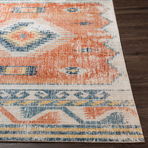 Surya Huntington Beach HTB-2306 Rust Global Machine Woven Rug