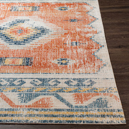 Surya Huntington Beach HTB-2306 Rust Global Machine Woven Rug