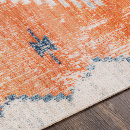 Surya Huntington Beach HTB-2306 Rust Global Machine Woven Rug