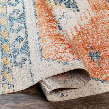 Surya Huntington Beach HTB-2306 Rust Global Machine Woven Rug