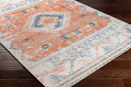 Surya Huntington Beach HTB-2306 Rust Global Machine Woven Rug