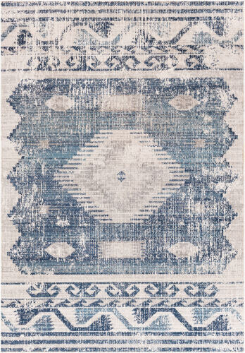 Surya Huntington Beach HTB-2307 Navy Global Machine Woven Rug