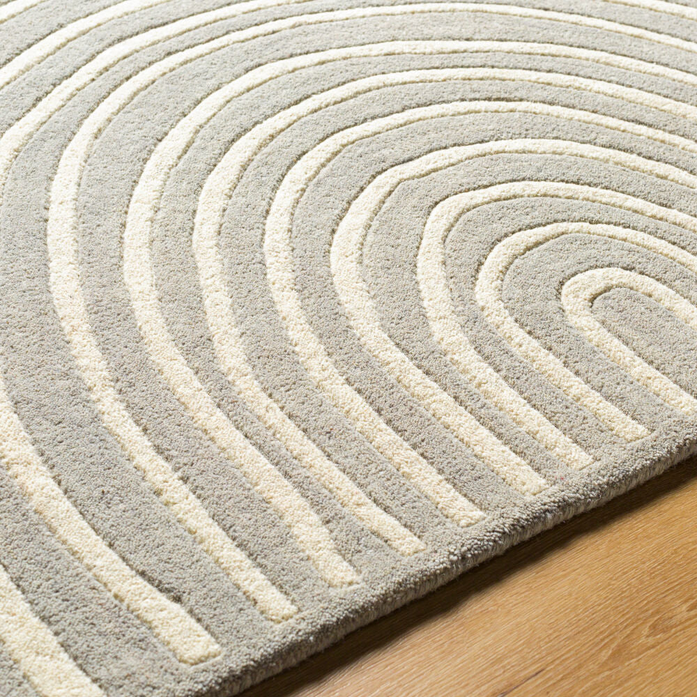 Surya Isabel IBL-2306 Medium Gray Modern Hand Tufted Rug