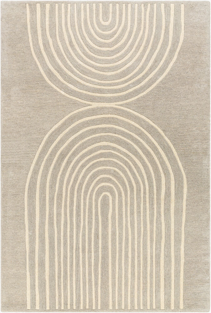 Surya Isabel IBL-2306 Medium Gray Modern Hand Tufted Rug