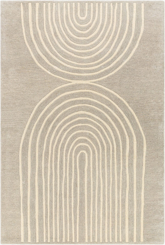 Surya Isabel IBL-2306 Medium Gray Modern Hand Tufted Rug