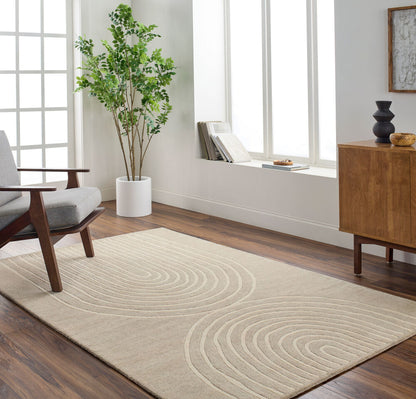Surya Isabel IBL-2308 Tan Modern Hand Tufted Rug