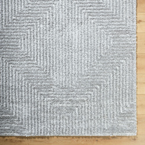 Surya Nomadic NMC-2324 Gray Modern Machine Woven Rug