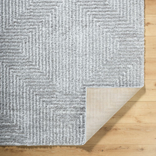 Surya Nomadic NMC-2324 Gray Modern Machine Woven Rug