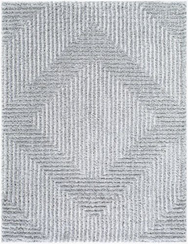 Surya Nomadic NMC-2324 Gray Modern Machine Woven Rug