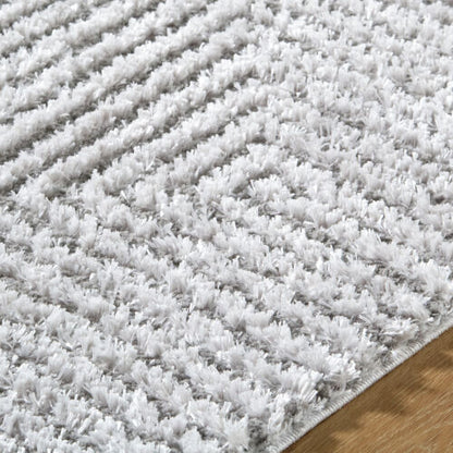 Surya Nomadic NMC-2325 Light Slate Modern Machine Woven Rug