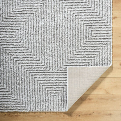 Surya Nomadic NMC-2325 Light Slate Modern Machine Woven Rug