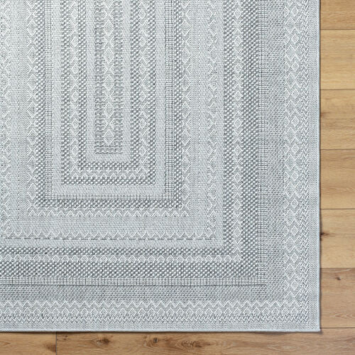 Surya Pismo Beach PMB-2316 Medium Gray Cottage Machine Woven Rug