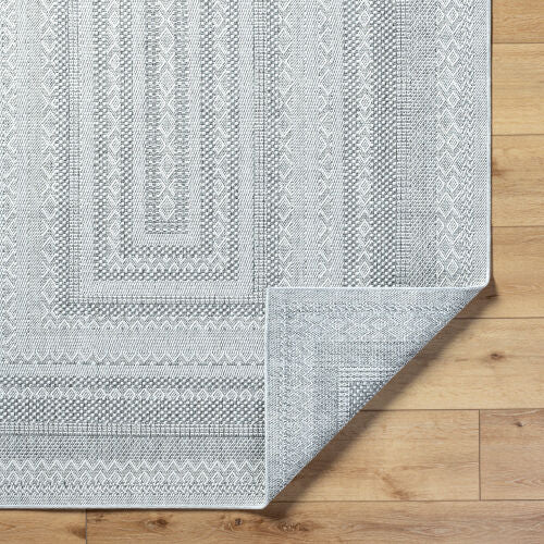 Surya Pismo Beach PMB-2316 Medium Gray Cottage Machine Woven Rug
